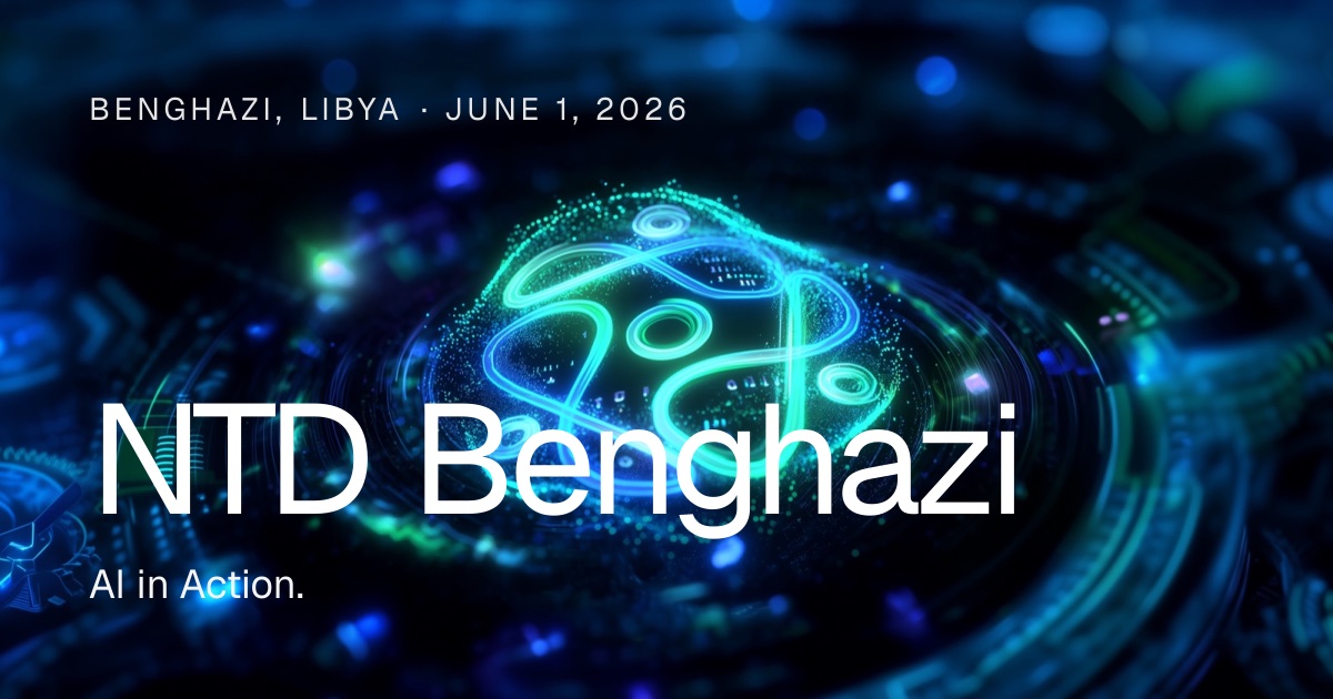 NTD Benghazi 2026 | National Technology Day, Libya · June 1